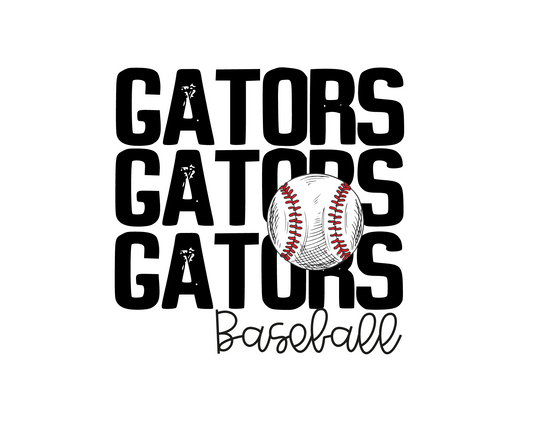 MASCOT Baseball Distressed