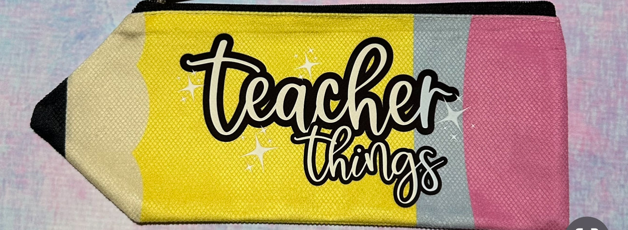 Pencil ✏️ Shaped Zipper Pouch