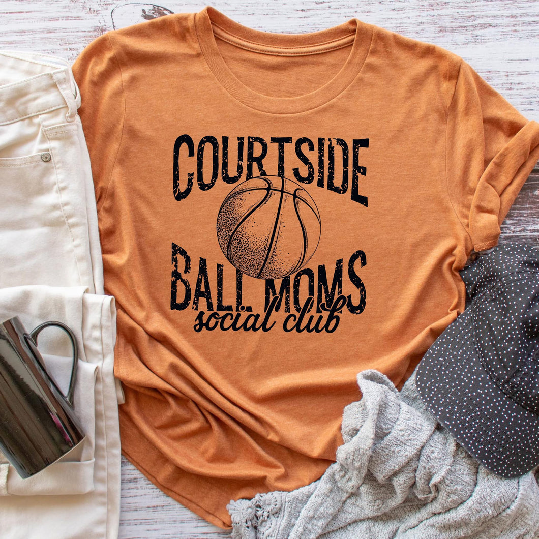 Courtside ball moms social club