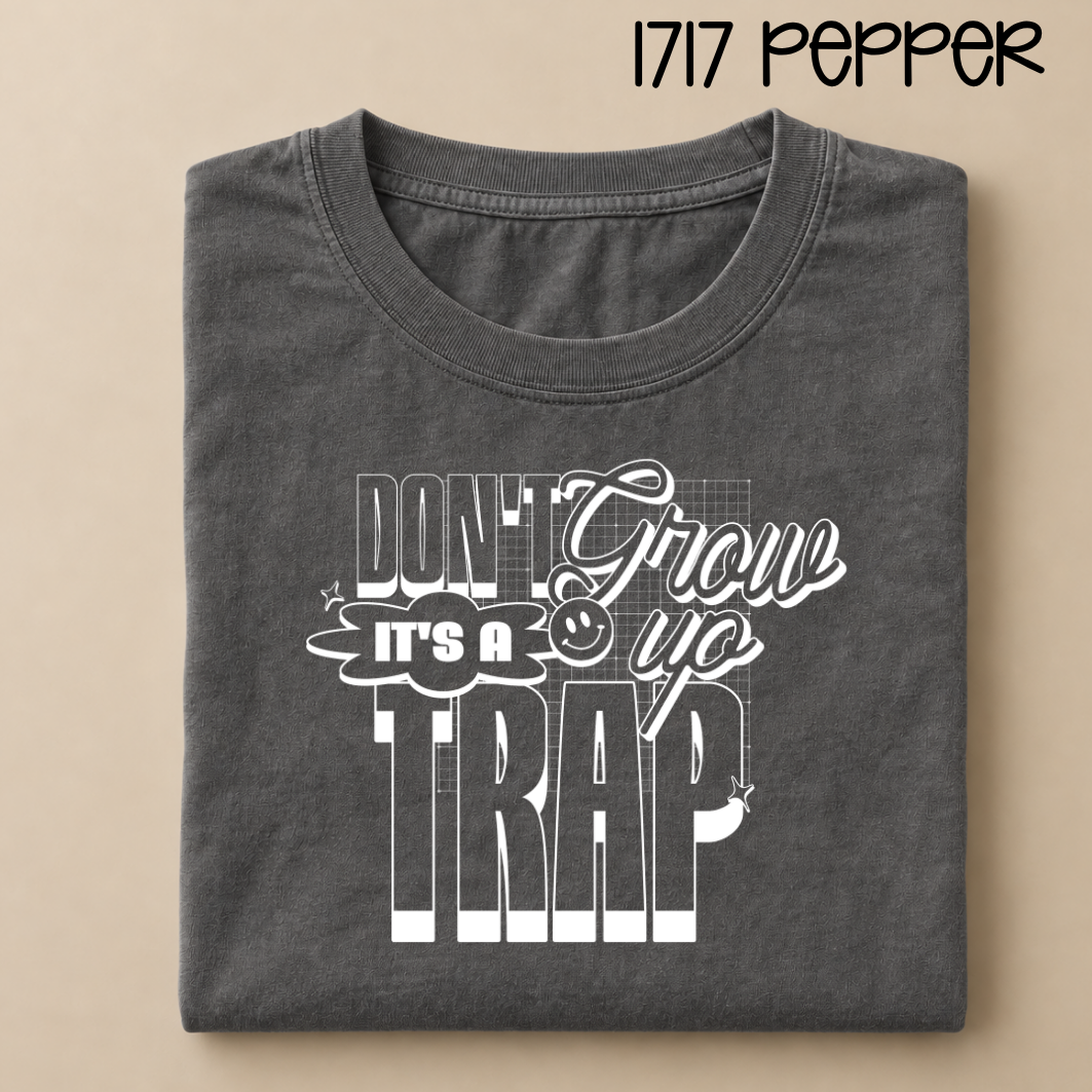 don't grow up it's a trap
