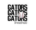 Bella Flowy Tanks- MASCOT Baseball Distressed