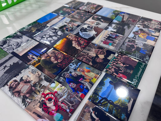 2.5” Custom Photo Magnets