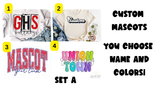 Custom Mascot Options