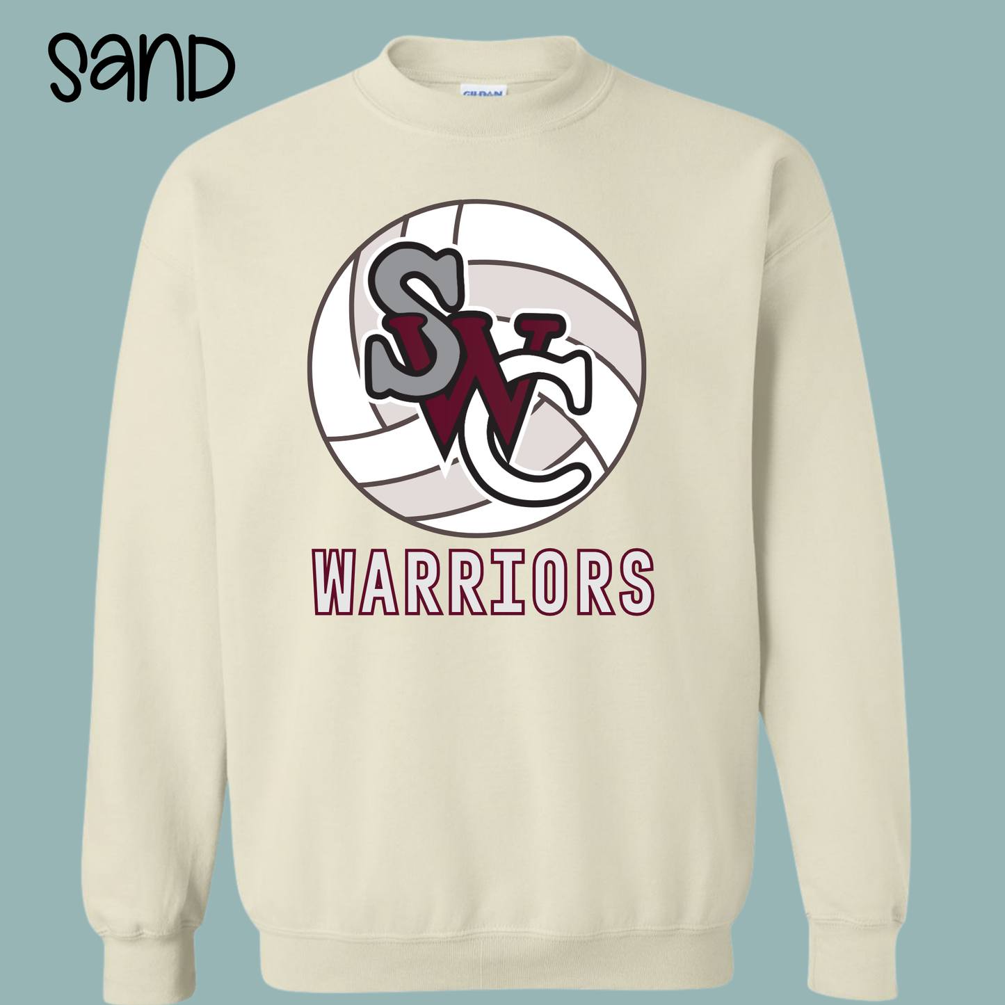 SCW Volleyball Crewneck