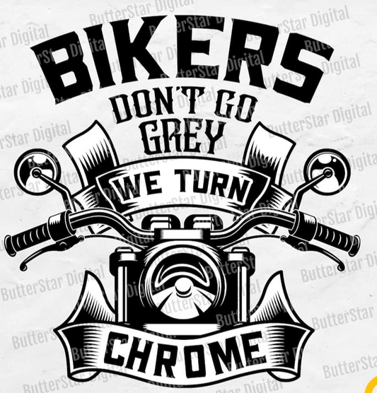 Bikers Turn Chrome