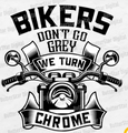 Bikers Turn Chrome