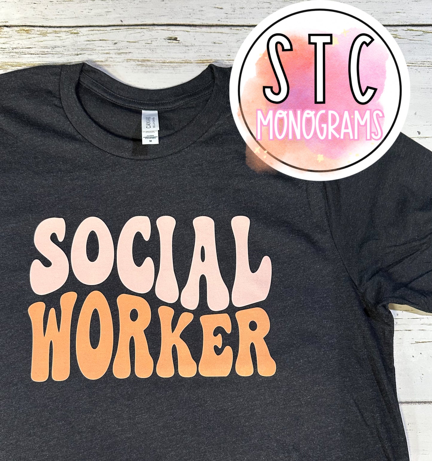 Social Worker Retro Wave