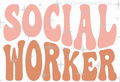 Social Worker- Crewneck Sweatshirt