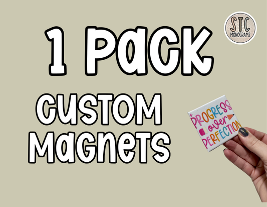 2.5” Custom Photo Magnets (1 pack)