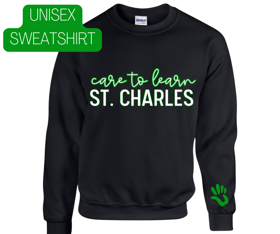 Care To Learn Script Crewneck