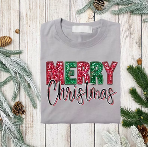 Merry Sequin Christmas Crewneck