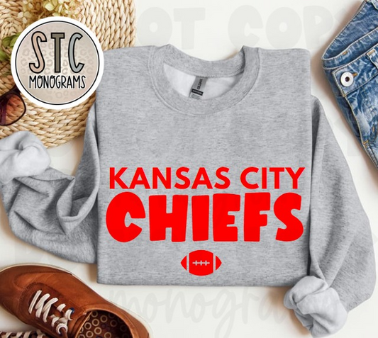 Kansas City Football Crewneck
