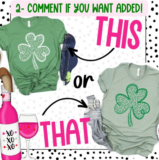 Shamrock Dotted LONG SLEEVE