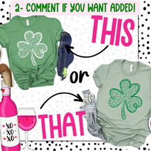 Load image into Gallery viewer, Shamrock Dotted LONG SLEEVE
