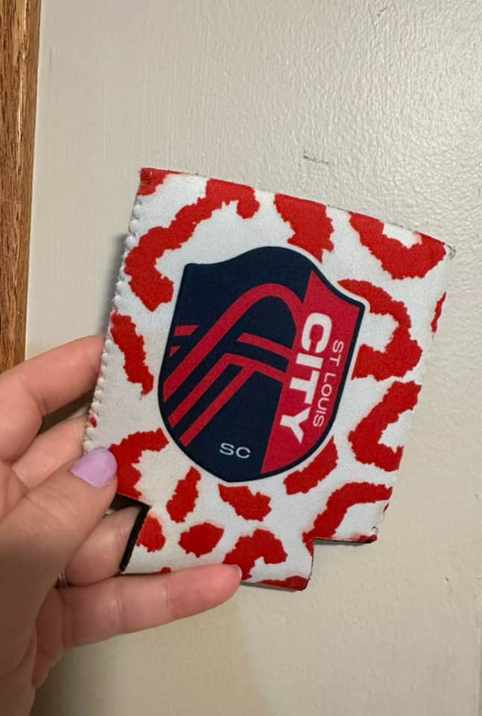 City Leopard Koozie
