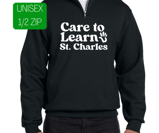 Care To Learn Retro 1/2 Zip