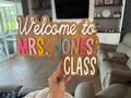 Door Corner Teacher Signs
