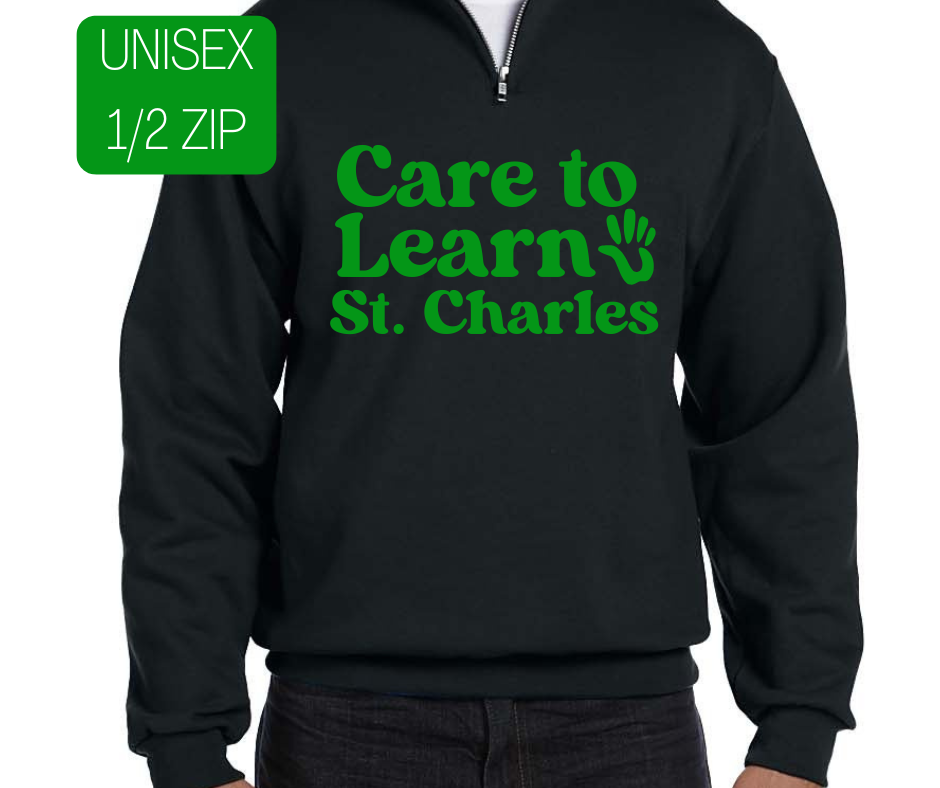 Care To Learn Retro 1/2 Zip