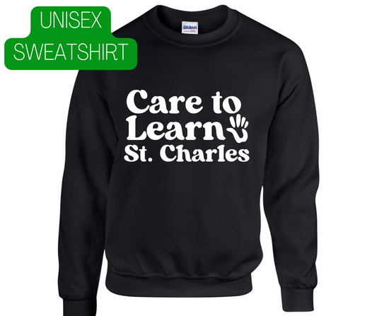 Care To Learn Retro Crewneck