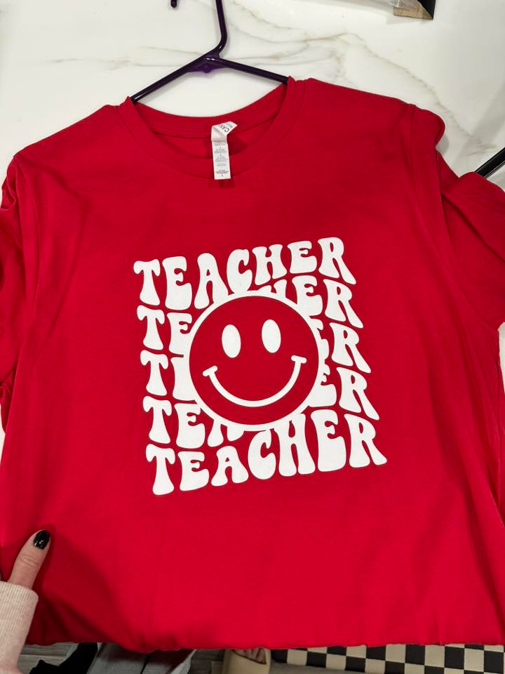 Red Teacher- LARGE