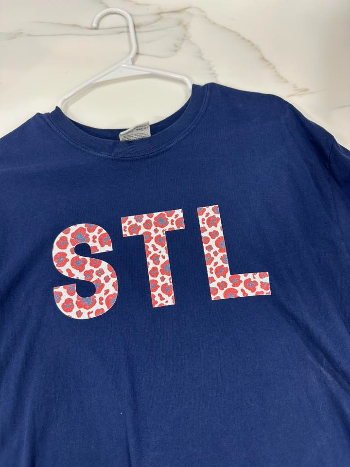 STL Glitter Leopard- Large