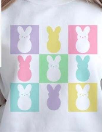 Rainbow Peeps Retro