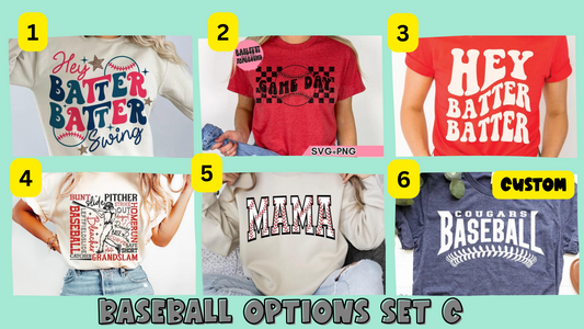 Baseball Options Set C April Partee