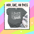 Live Love Teach RETRO