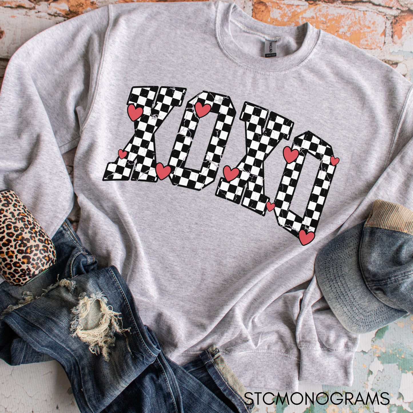 Checkered XOXO