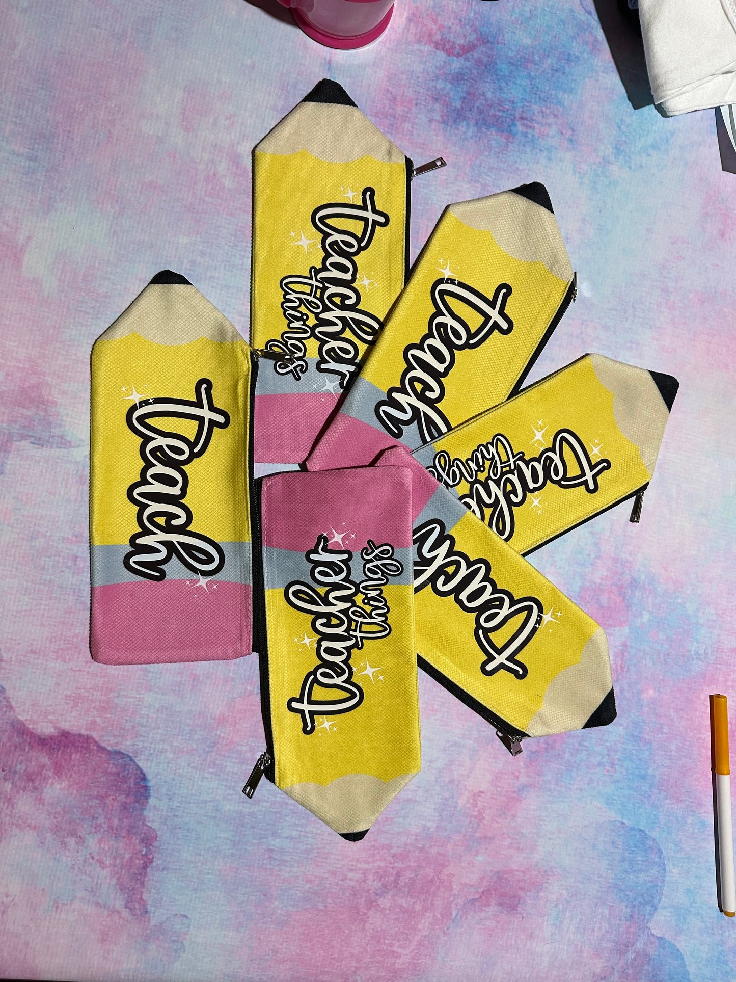 Pencil ✏️ Shaped Zipper Pouch