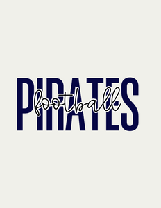 Pirates Cursive/Block