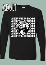 Load image into Gallery viewer, Jefferson Stacked Long Sleeve Tee- ADULT
