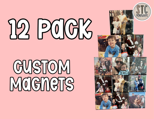 2.5” Custom Photo Magnets (12 pack)