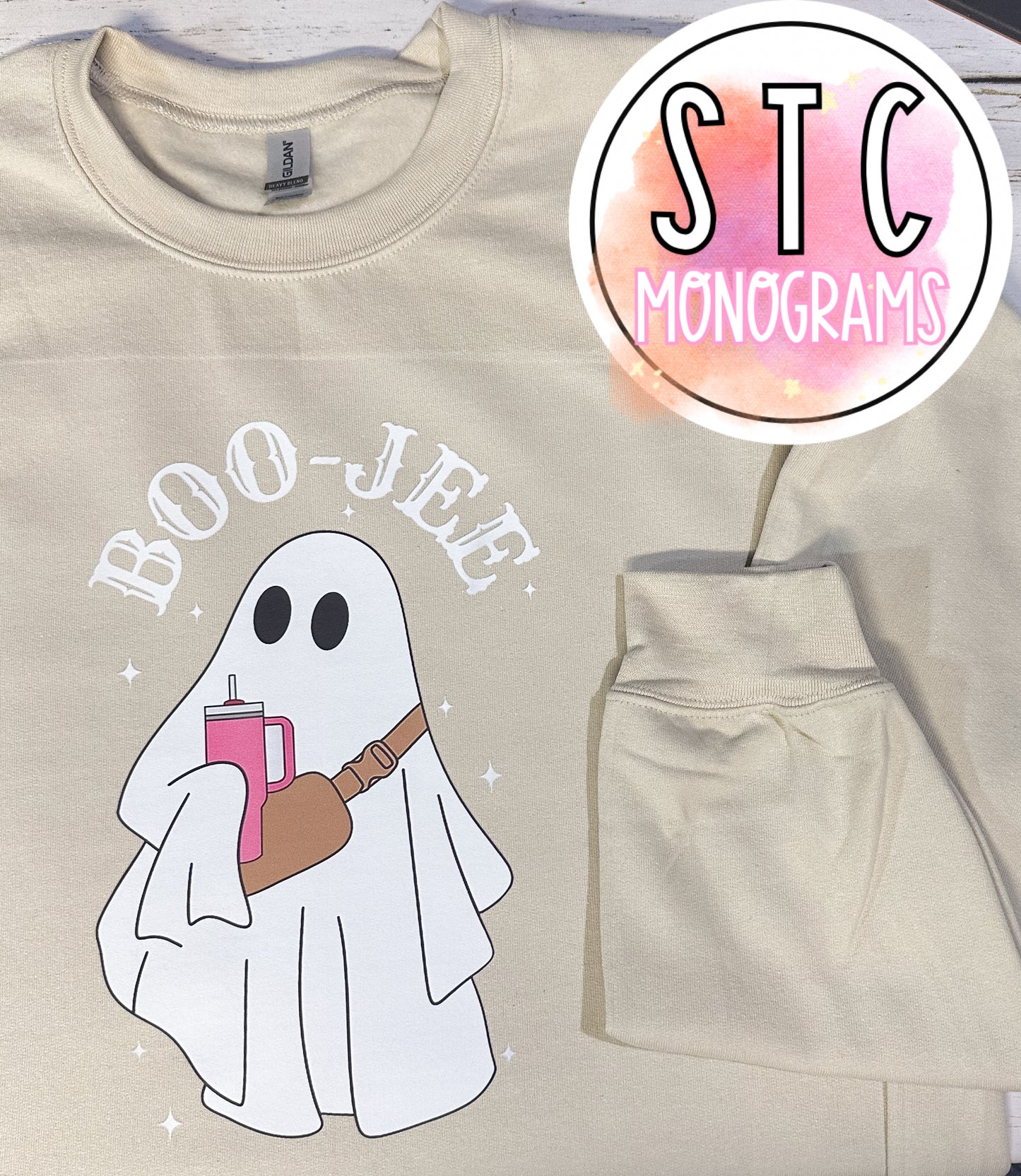 Boo-Jee Ghost Crewneck