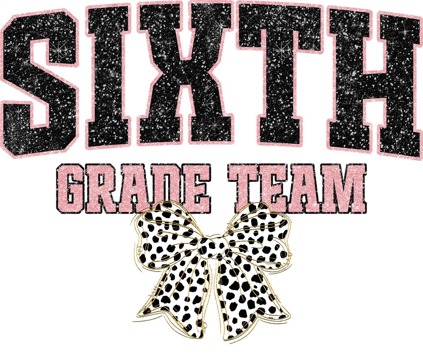 Black Sparkle Grade Team