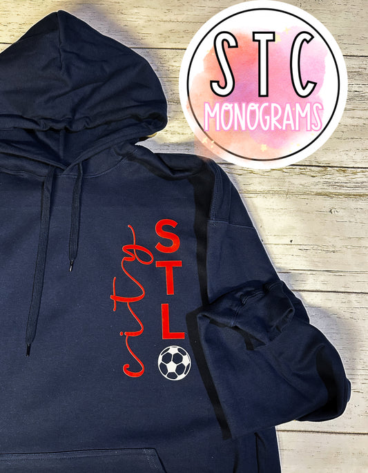 STL City Vertical Hoodie