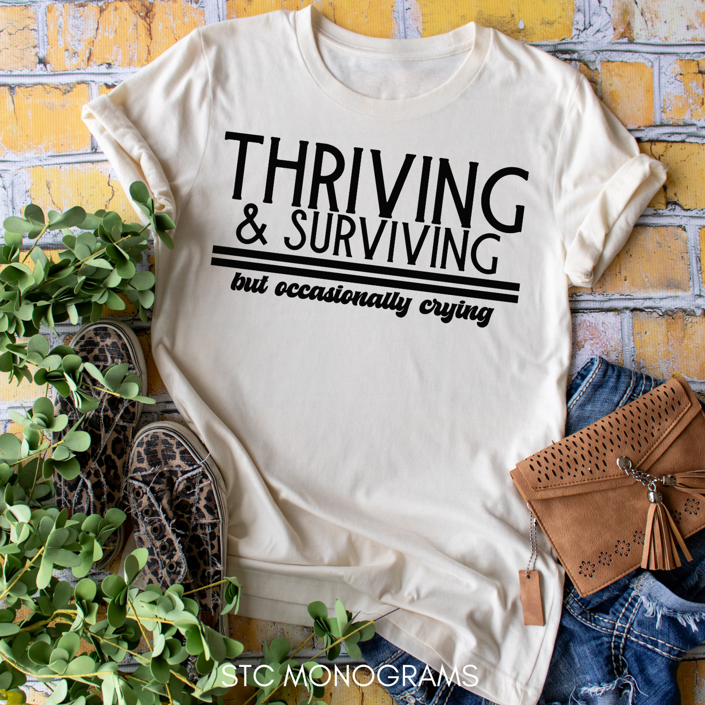 thriving & surviving but emotionally crying