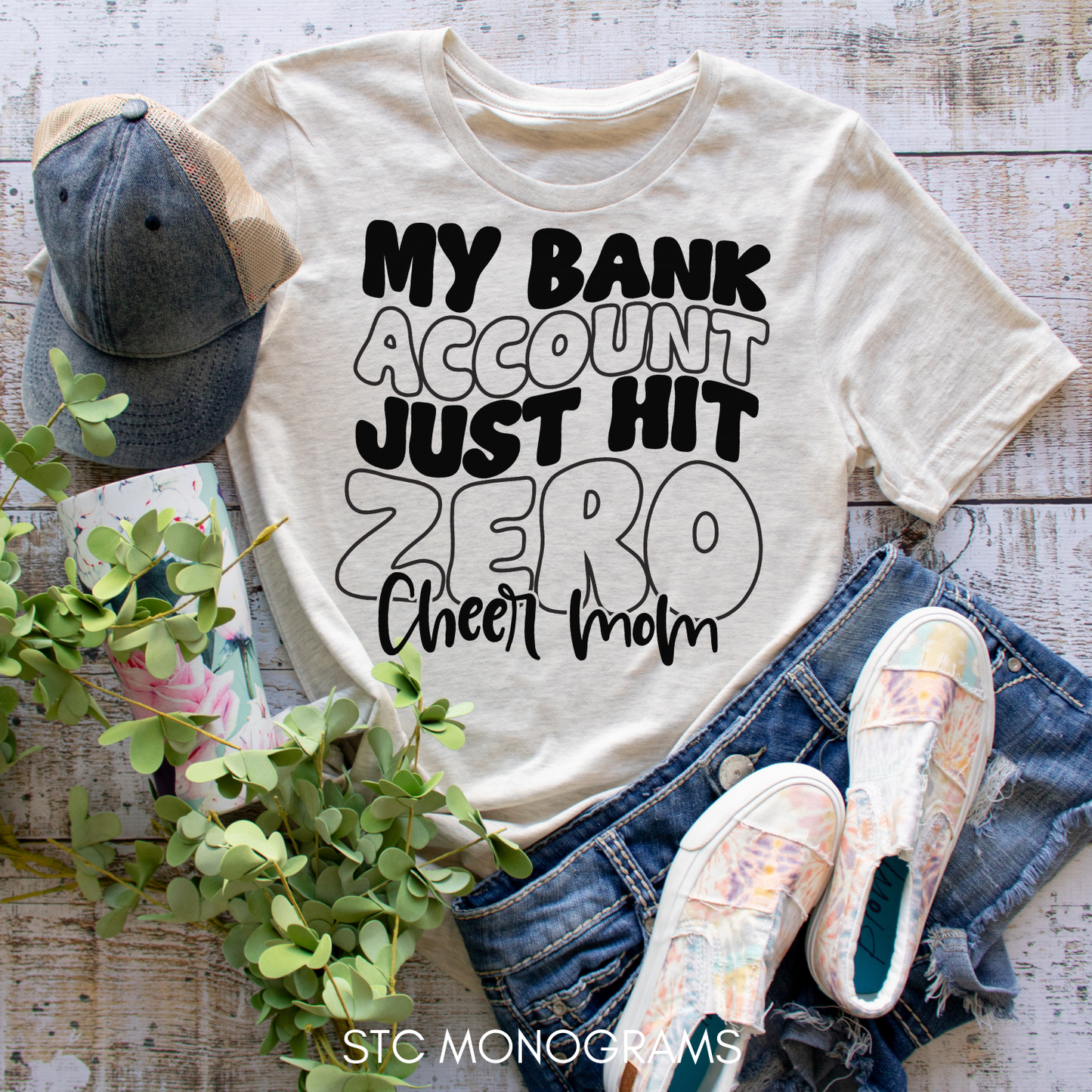 Bank Account Cheer Mom