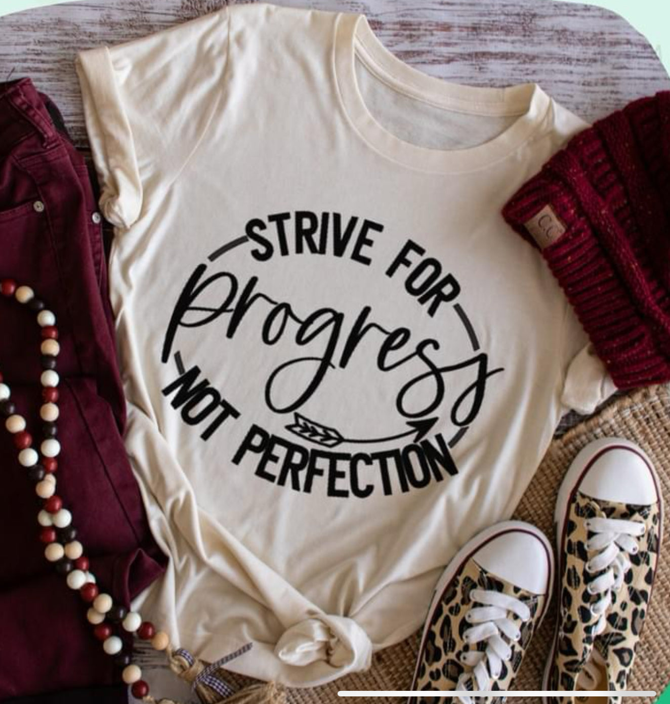 Strive for progress