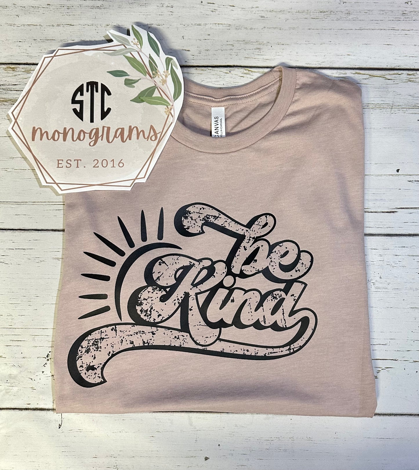 Be Kind Retro Distressed BLACK