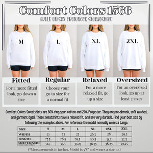 *Comfort Colors Crewneck View Only 1566