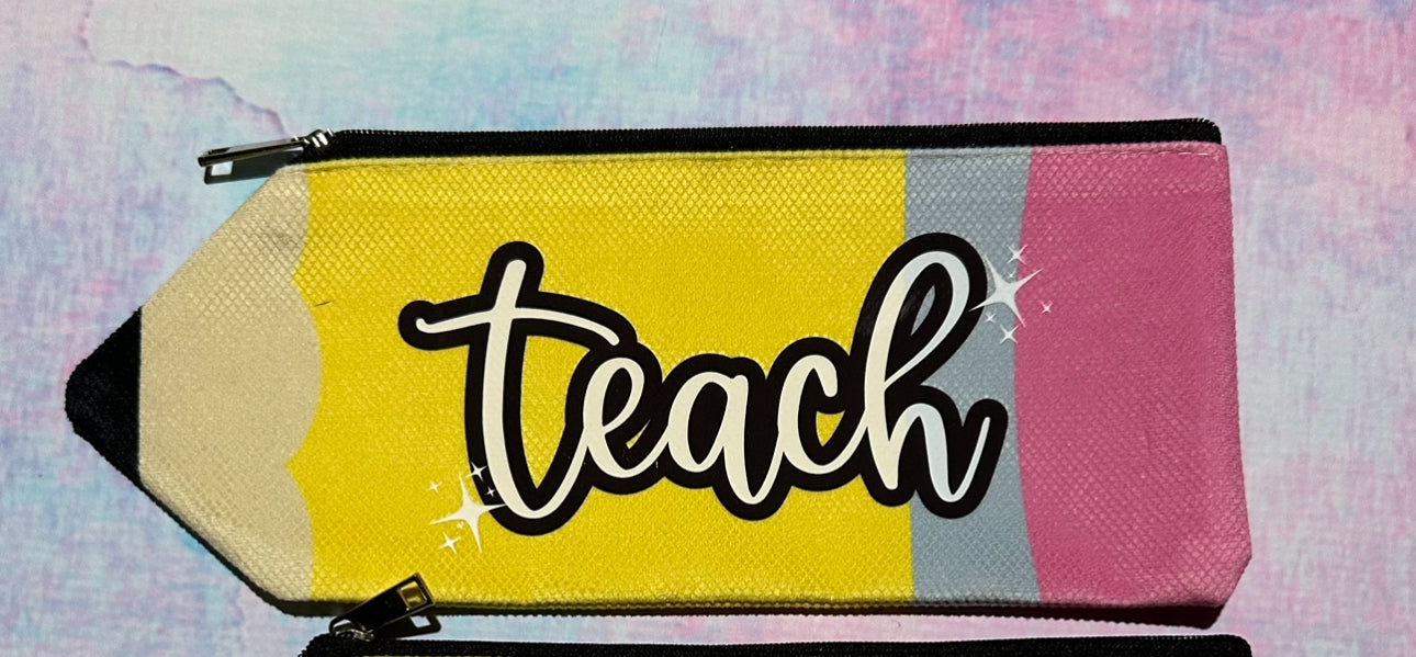 Pencil ✏️ Shaped Zipper Pouch