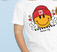 Load image into Gallery viewer, KC Smiley Toddler Tee
