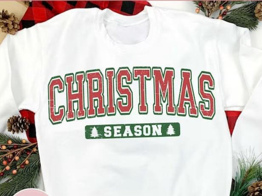 Christmas Season Varsity Tee