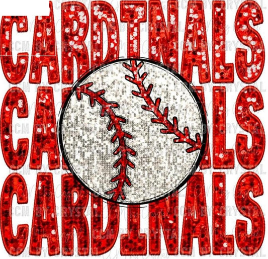 Cards Fauz Glitter Embroidery