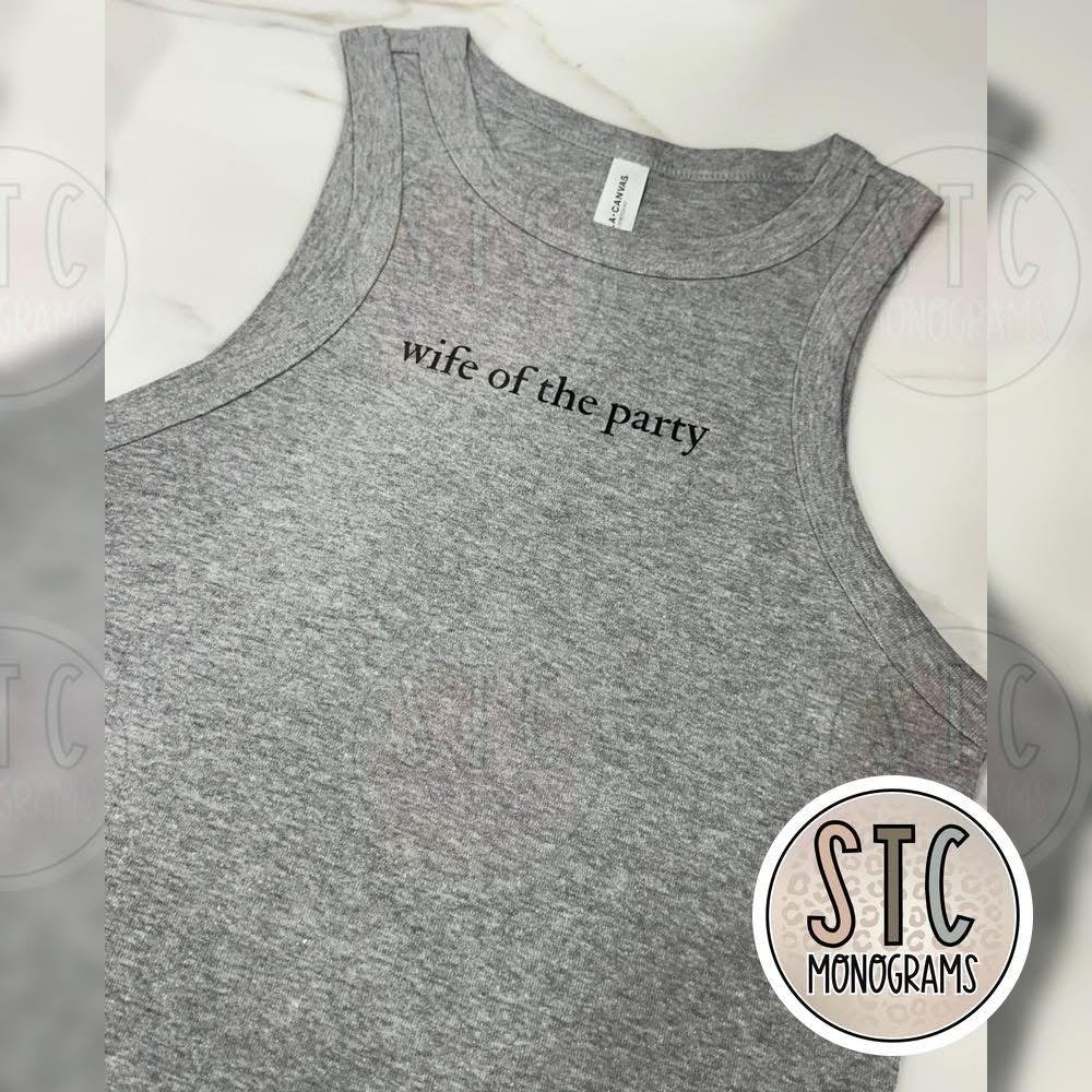 Wife of the party tank