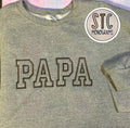 CUSTOM Block Letter Crewneck
