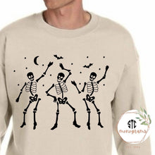 Load image into Gallery viewer, Dancing Skeletons Crewneck
