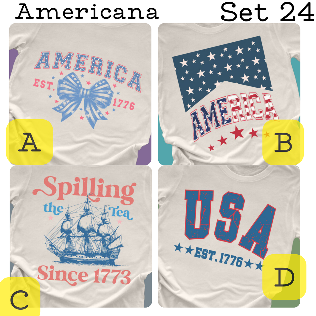 Americana Sets 24-26