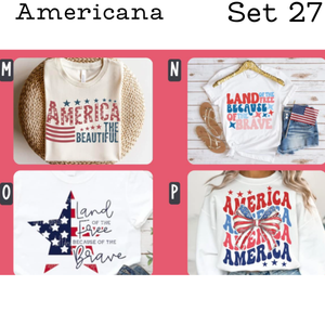 Americana Set 27